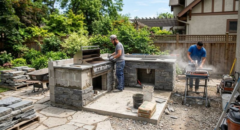 Outdoor Kitchen Construction in Naples, FL