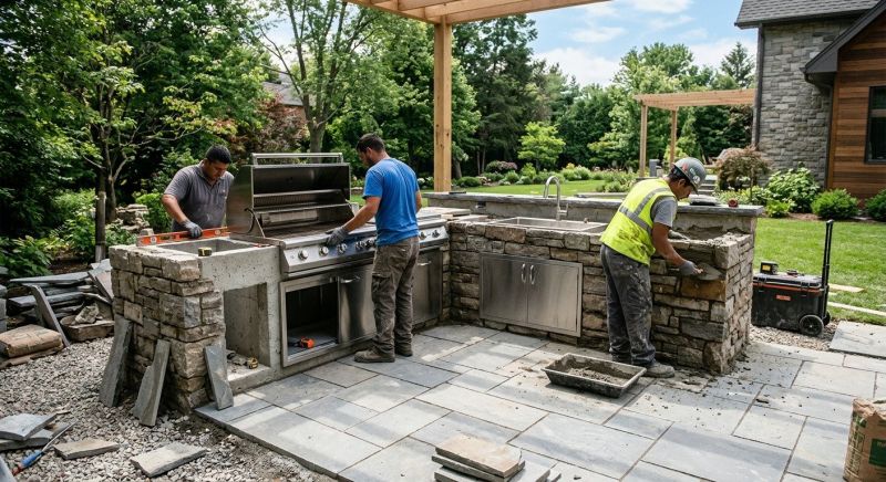 Outdoor Kitchen Construction in Las Vegas, NV