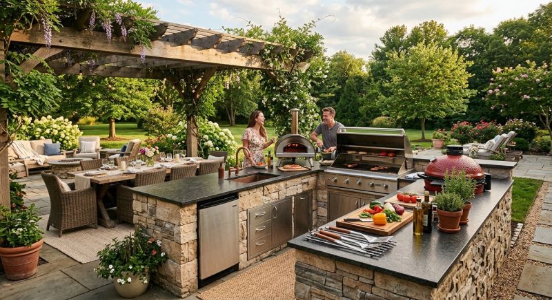 Outdoor Kitchen Renovation in Las Vegas, NV